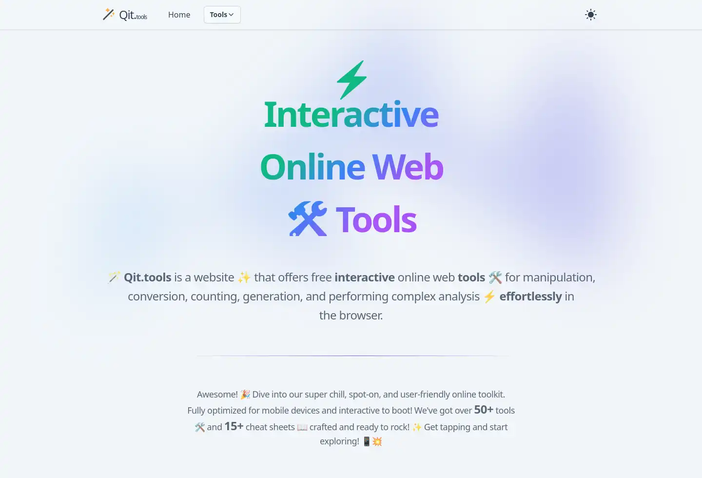 Qit.tools ๐ช online web tools